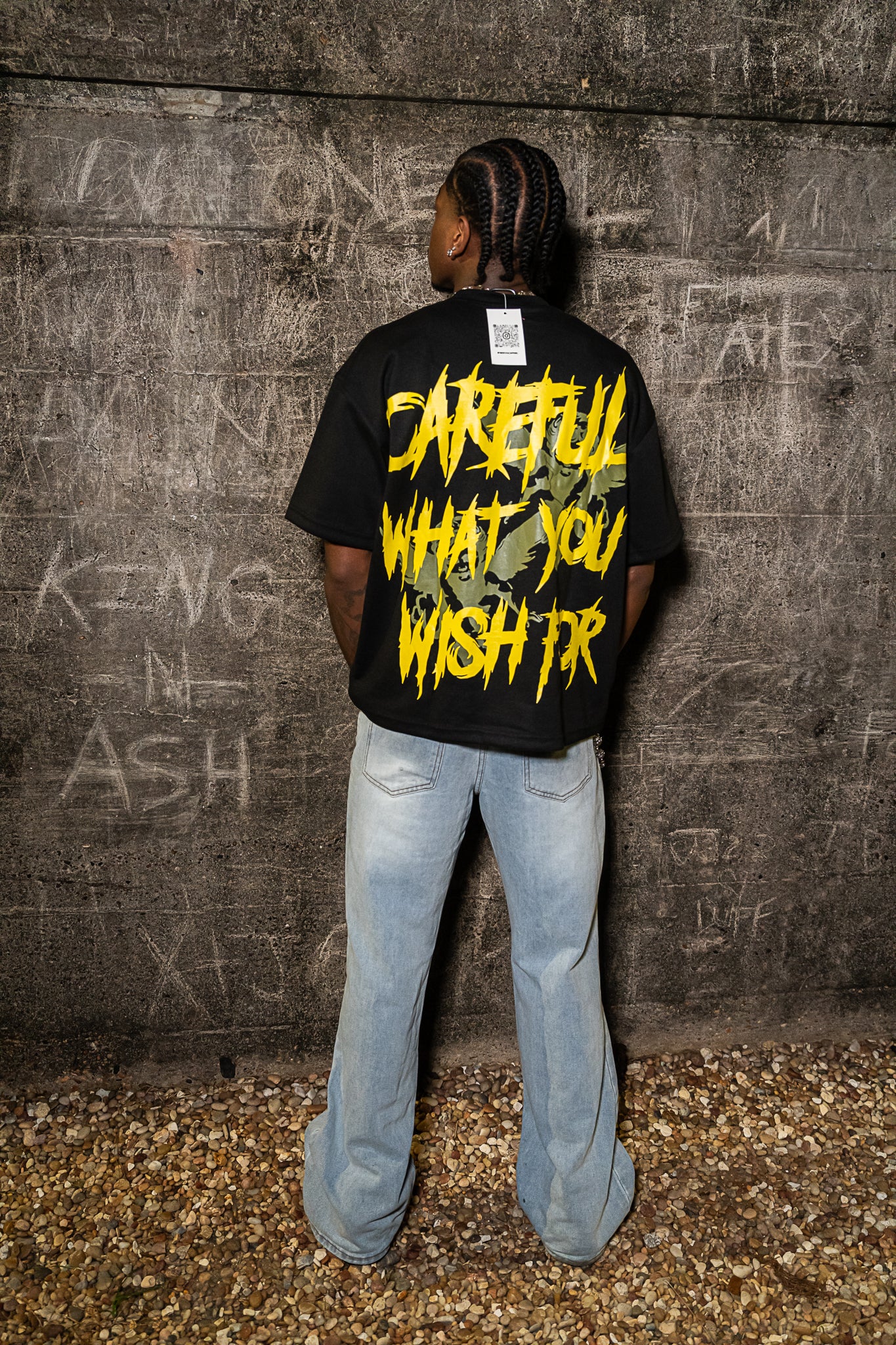 CWYWF Black/Yellow Tee