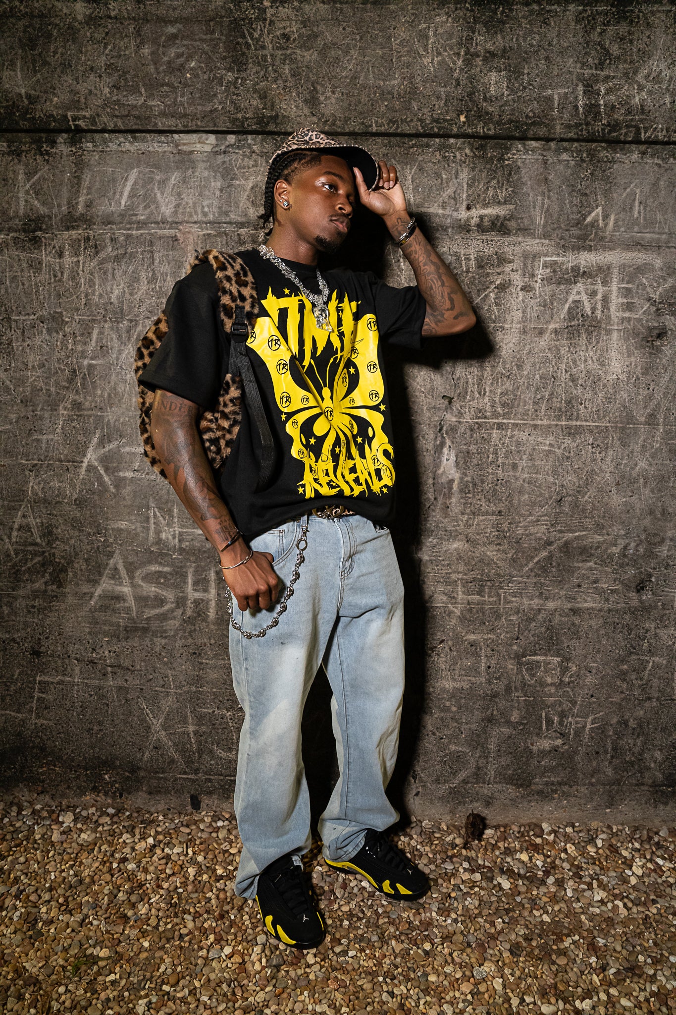 CWYWF Black/Yellow Tee