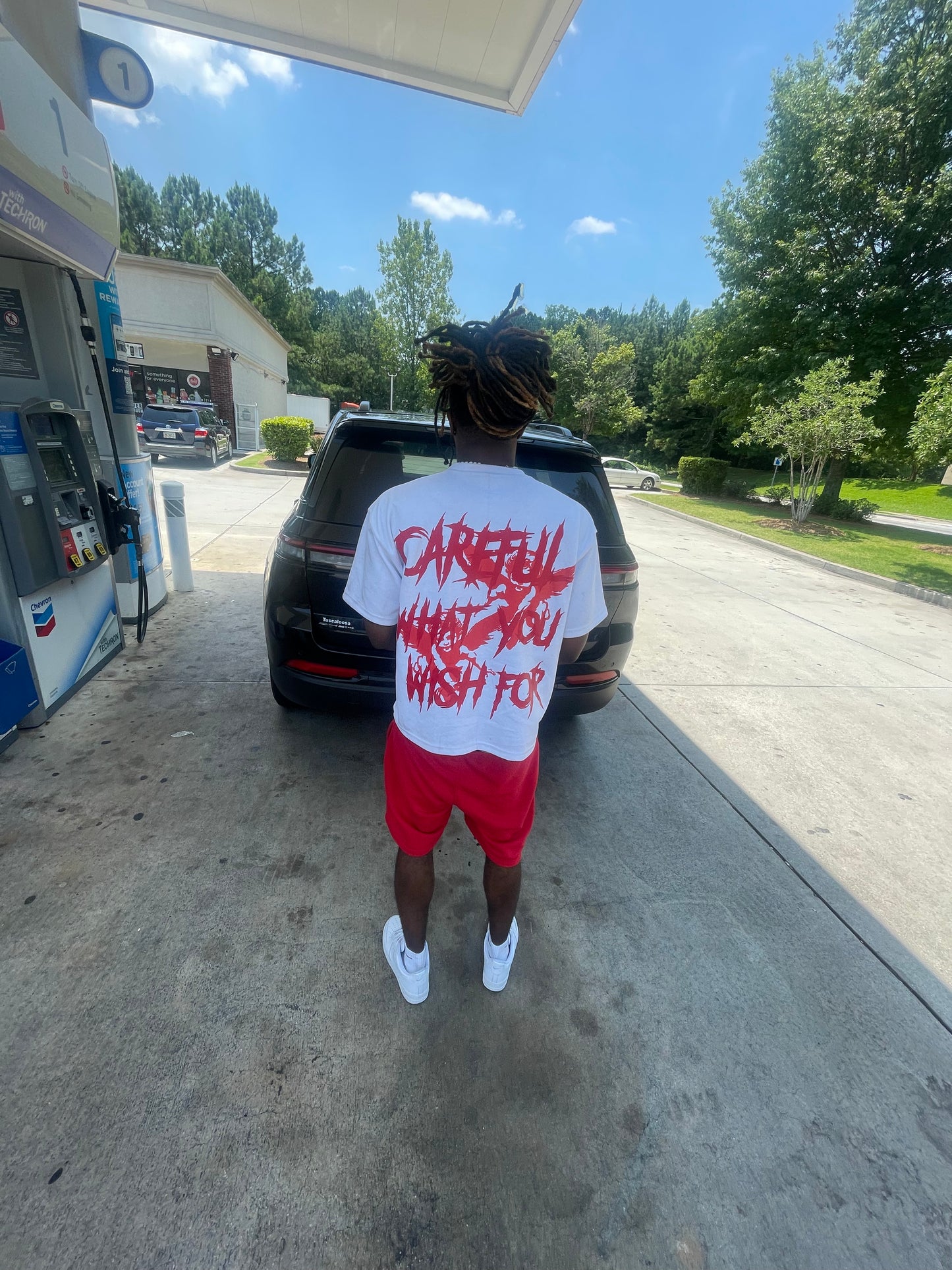 CWYWF White/Red Tee